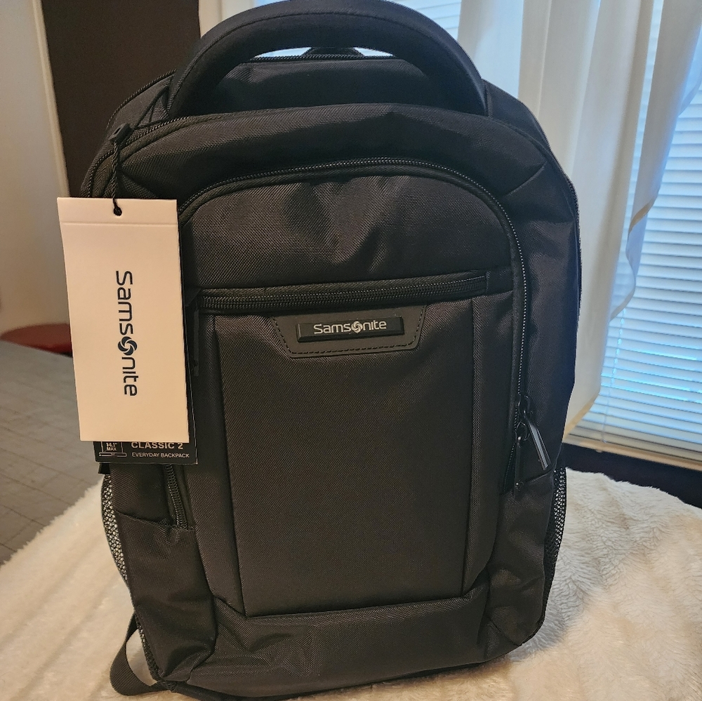 Samsonite backpack.  Black.  NWT